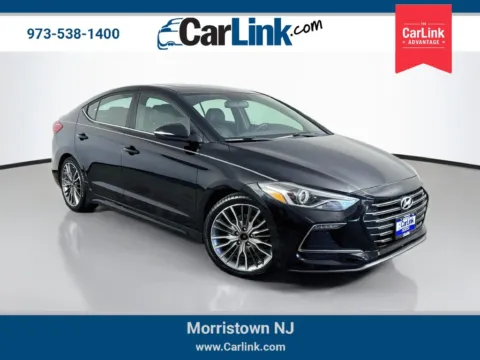 Black 2018 Hyundai Elantra Sport for sale in Morristown, NJ