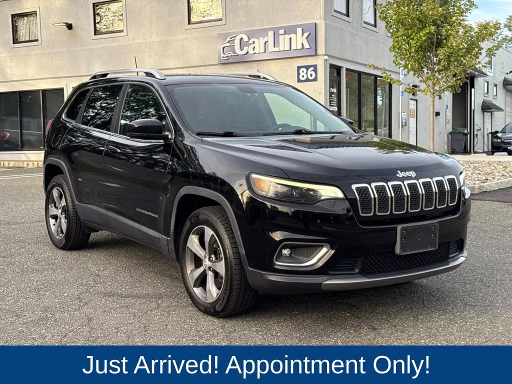 Black 2019 Jeep Cherokee Limited for sale in Morristown, NJ