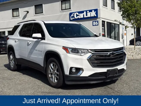 White 2020 Chevrolet Traverse LT for sale in Morristown, NJ