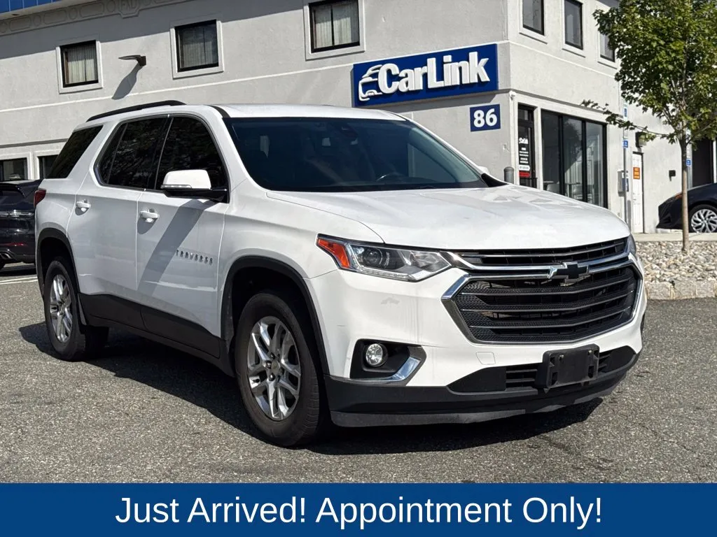 White 2020 Chevrolet Traverse LT for sale in Morristown, NJ