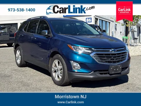 Blue 2020 Chevrolet Equinox Premier for sale in Morristown, NJ
