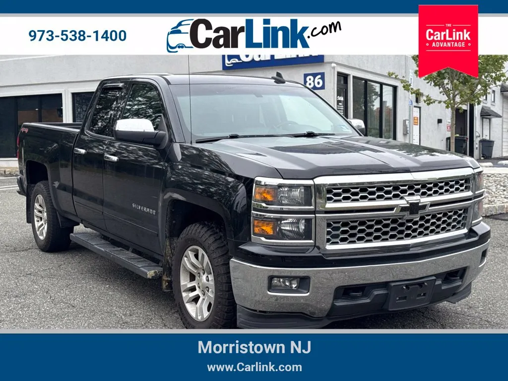 Black 2015 Chevrolet Silverado 1500 LT for sale in Morristown, NJ