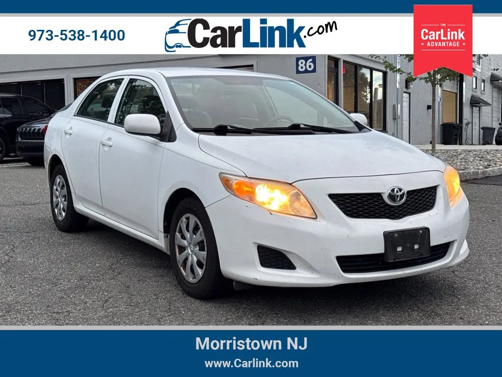 White 2010 Toyota Corolla LE for sale in Morristown, NJ