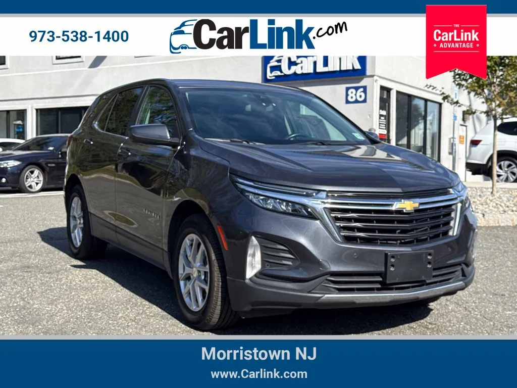 Gray 2022 Chevrolet Equinox LT for sale in Morristown, NJ