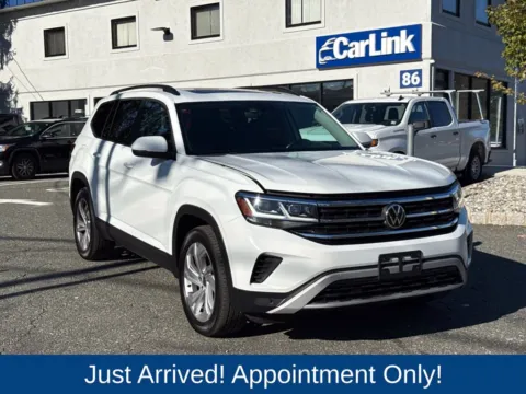 White 2021 Volkswagen Atlas 2.0T SE w/Technology for sale in Morristown, NJ