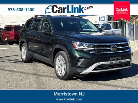Green 2021 Volkswagen Atlas 3.6L V6 SE w/Technology for sale in Morristown, NJ