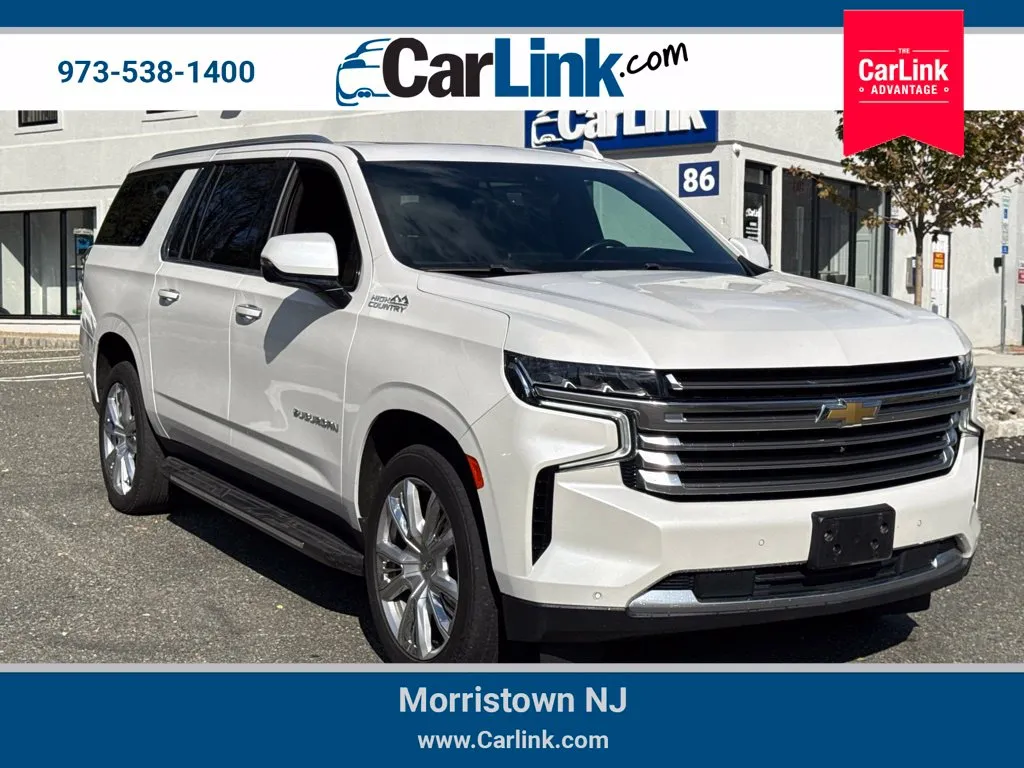 Blue 2021 Chevrolet Suburban High Country for sale in Morristown, NJ