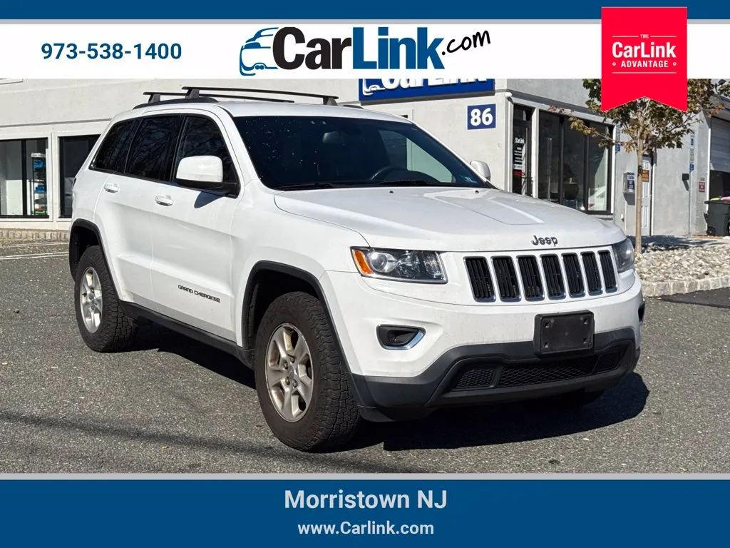 White 2016 Jeep Grand Cherokee Laredo for sale in Morristown, NJ