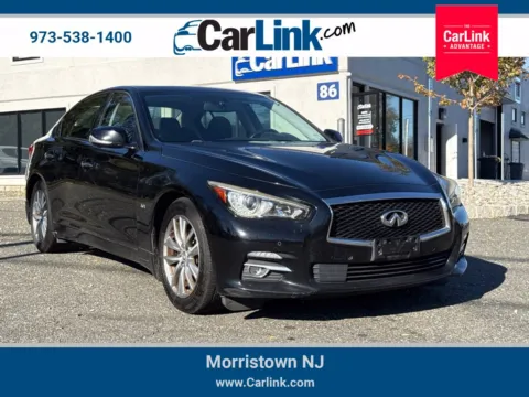 Black 2017 INFINITI Q50 3.0t Premium for sale in Morristown, NJ