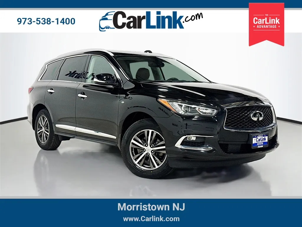 Black 2019 INFINITI QX60 LUXE for sale in Morristown, NJ
