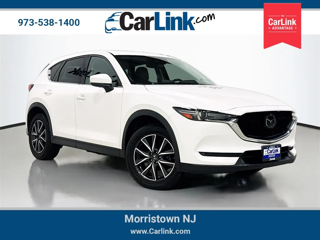 White 2017 Mazda CX-5 Grand Touring for sale in Morristown, NJ