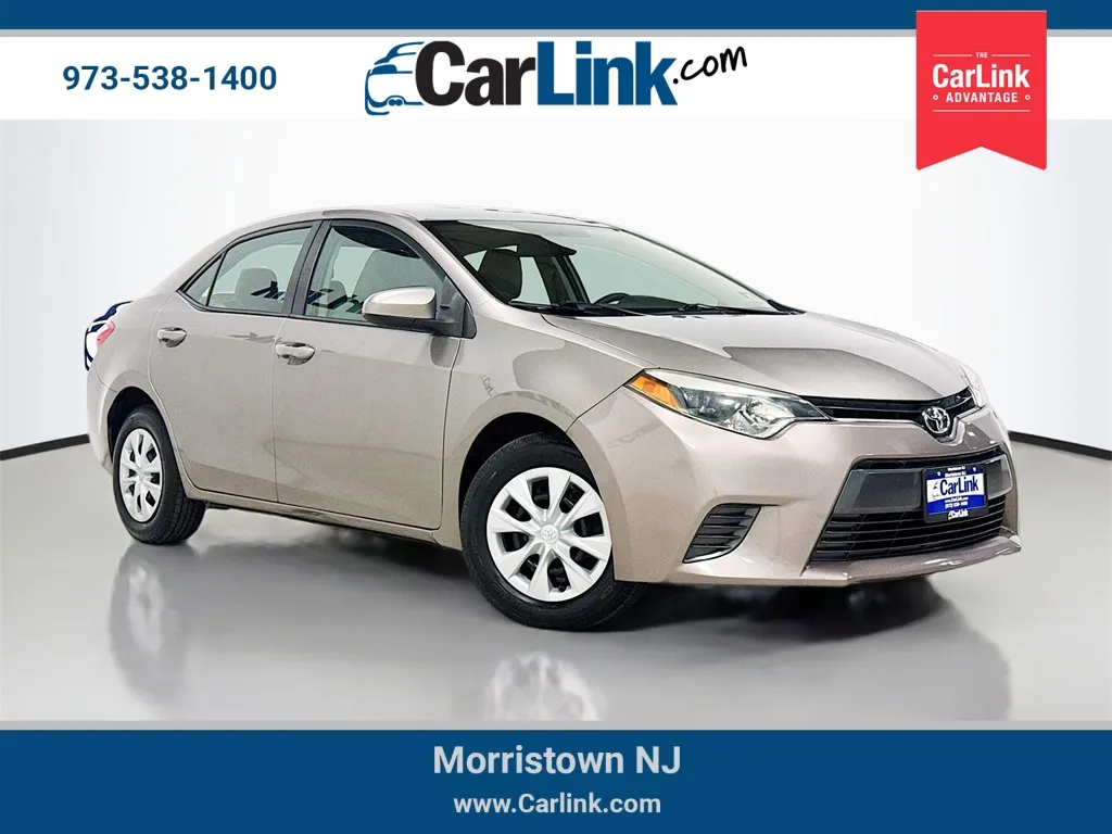 Used 2015 Toyota Corolla LE ECO for sale in Morristown, NJ at CarLink ...
