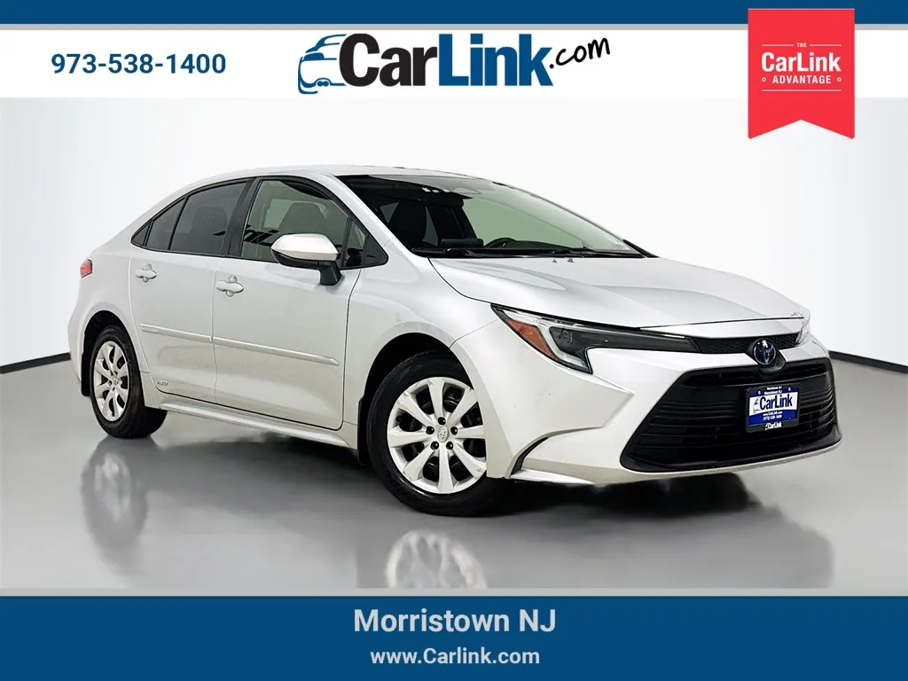 Silver 2023 Toyota Corolla Hybrid LE for sale in Morristown, NJ