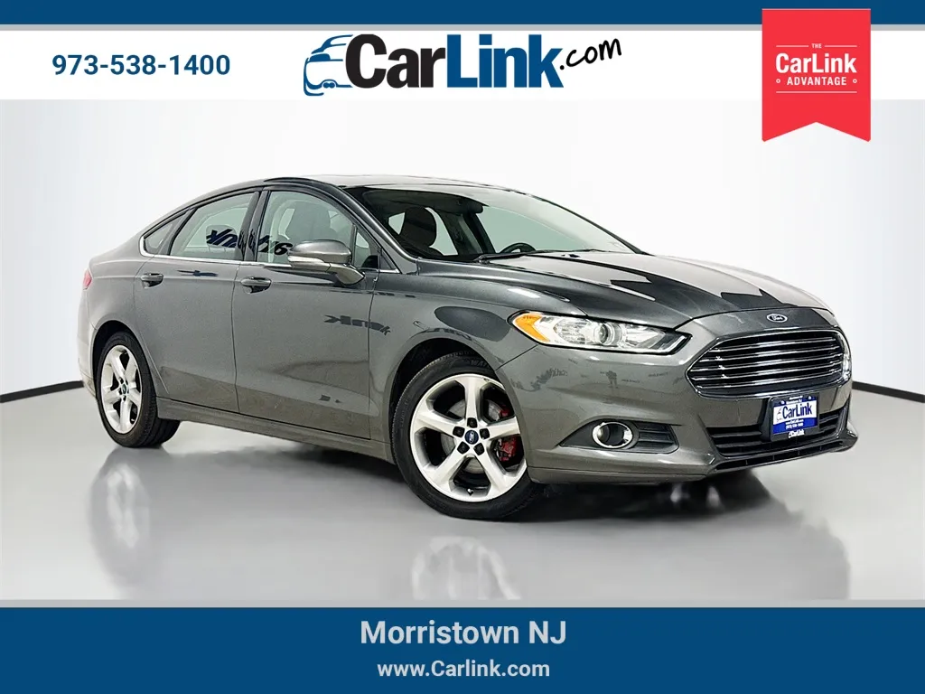 Gray 2015 Ford Fusion SE for sale in Morristown, NJ