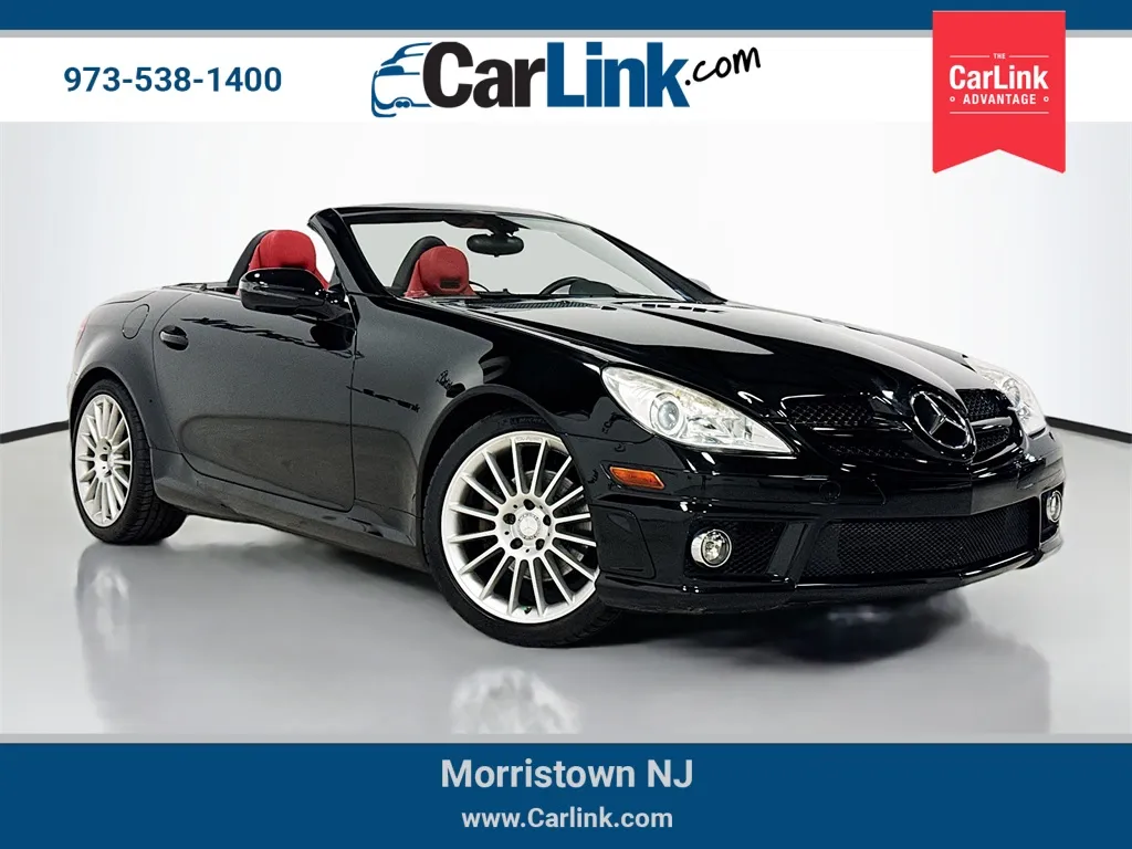 Black 2010 Mercedes-Benz SLK 300 for sale in Morristown, NJ