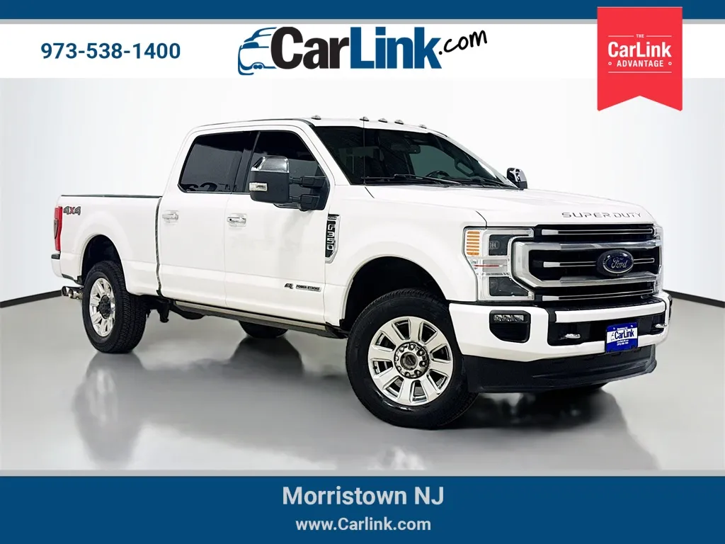 White 2020 Ford F-350SD Platinum for sale in Morristown, NJ