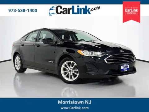 Black 2019 Ford Fusion Hybrid SE for sale in Morristown, NJ