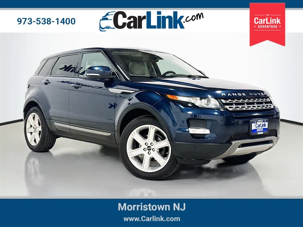 Black 2012 Land Rover Range Rover Evoque Pure Plus for sale in Morristown, NJ