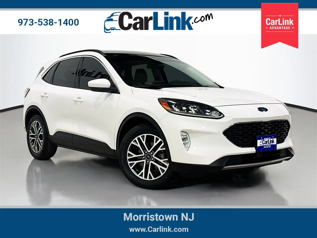 White 2021 Ford Escape SEL for sale in Morristown, NJ
