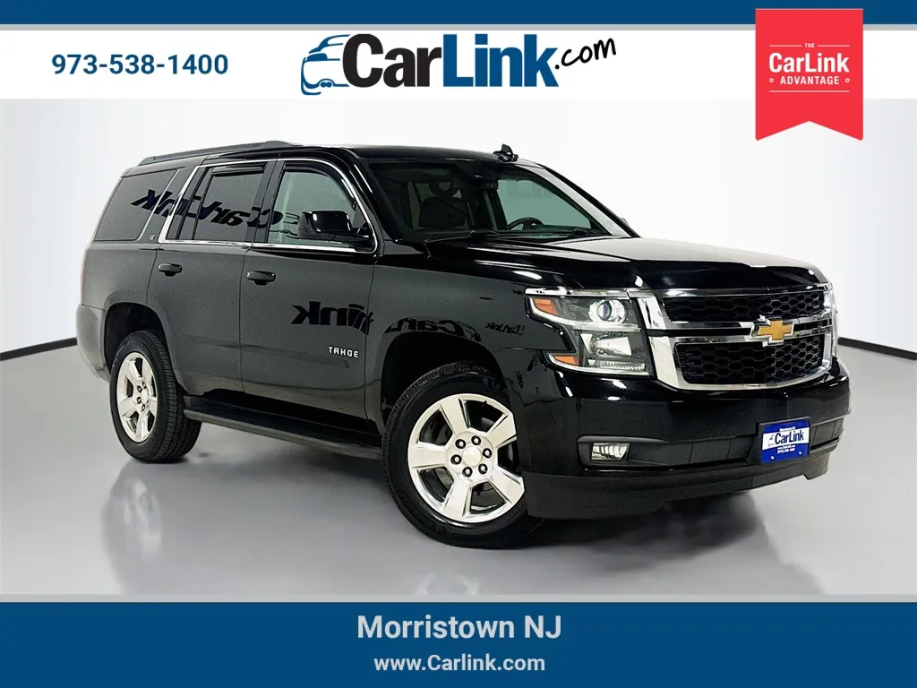 Black 2017 Chevrolet Tahoe LT for sale in Morristown, NJ