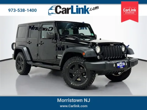 Black 2015 Jeep Wrangler Unlimited Sport for sale in Morristown, NJ
