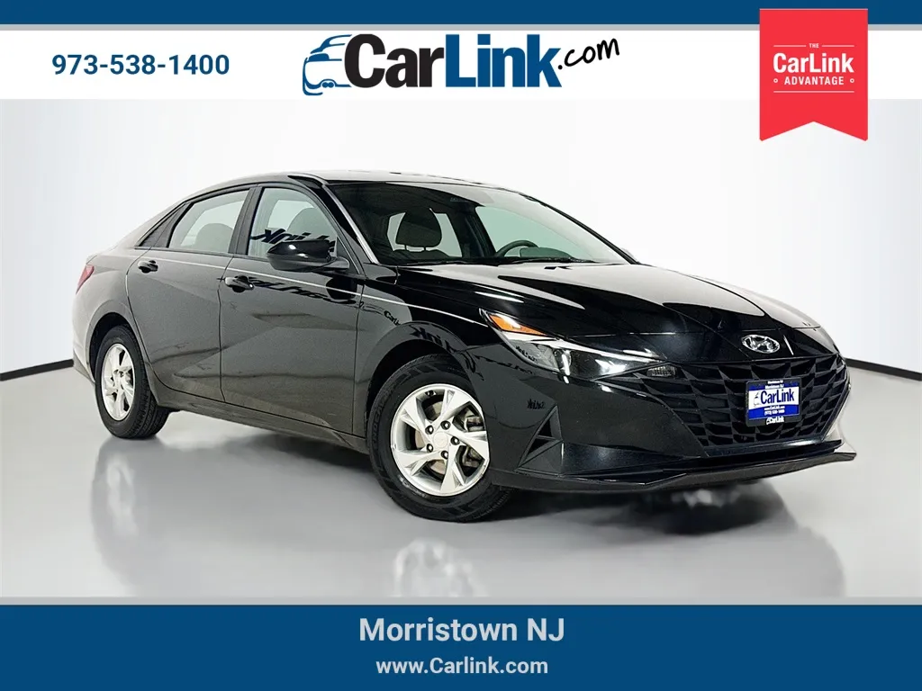 Black 2023 Hyundai Elantra SE for sale in Morristown, NJ