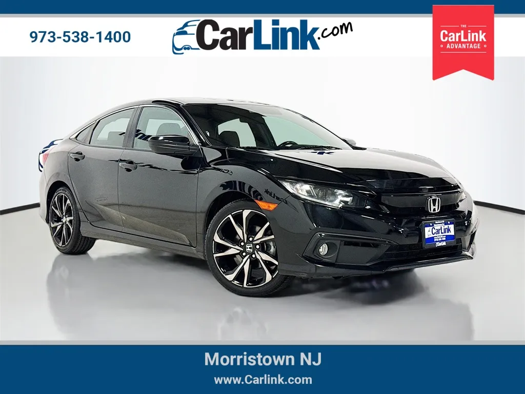 Black 2019 Honda Civic Sport for sale in Morristown, NJ