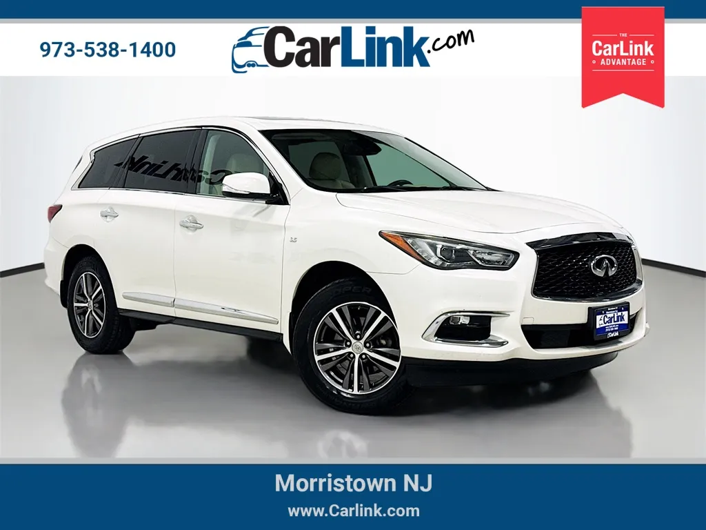 White 2019 INFINITI QX60 PURE for sale in Morristown, NJ