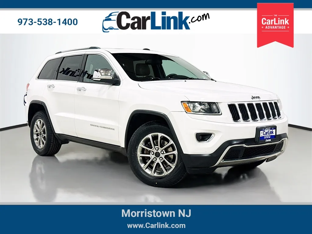 White 2014 Jeep Grand Cherokee Limited for sale in Morristown, NJ