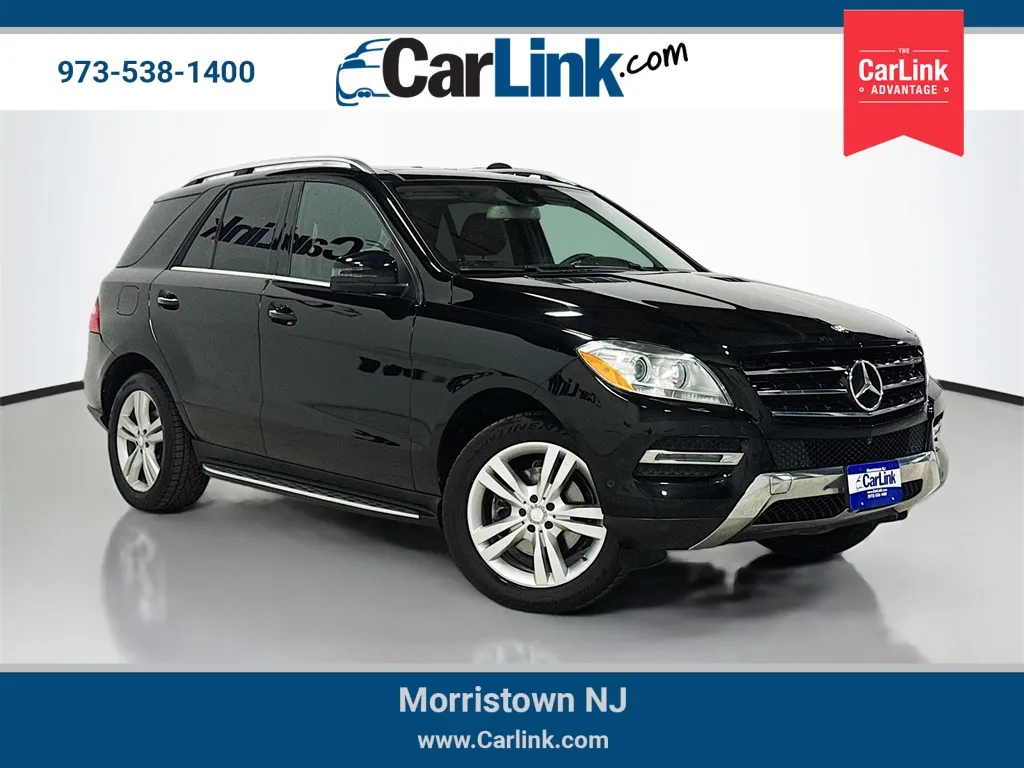 Black 2015 Mercedes-Benz M-Class ML 350 for sale in Morristown, NJ