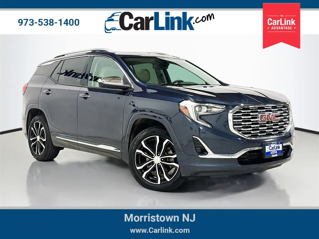Blue 2019 GMC Terrain Denali for sale in Morristown, NJ
