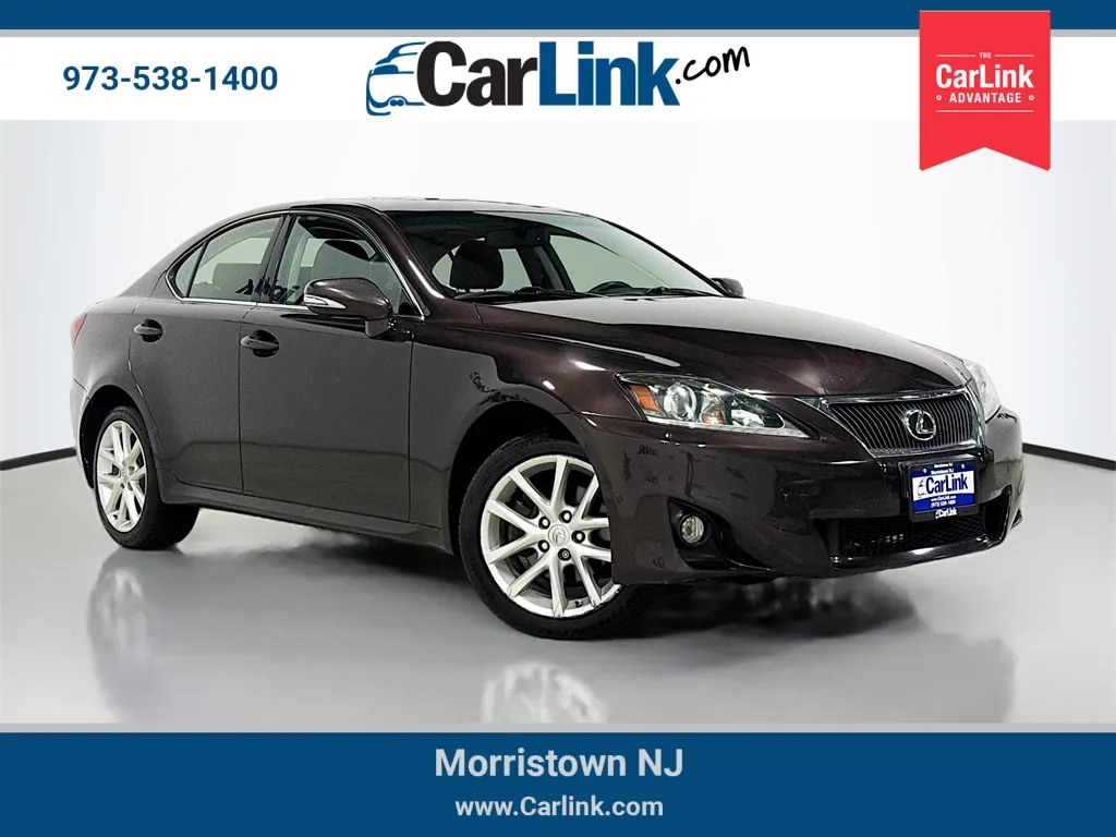 Brown 2012 Lexus IS 250 for sale in Morristown, NJ