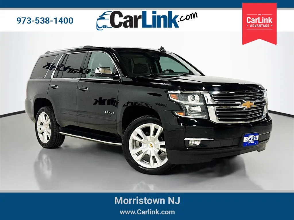 Black 2017 Chevrolet Tahoe Premier for sale in Morristown, NJ
