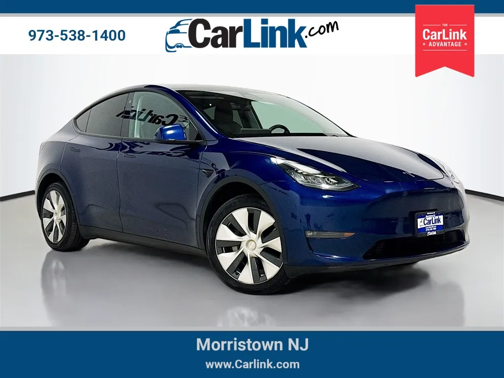 Blue 2021 Tesla Model Y Long Range for sale in Morristown, NJ