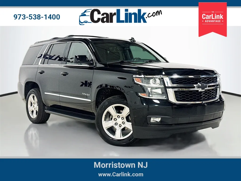 Black 2017 Chevrolet Tahoe LT for sale in Morristown, NJ