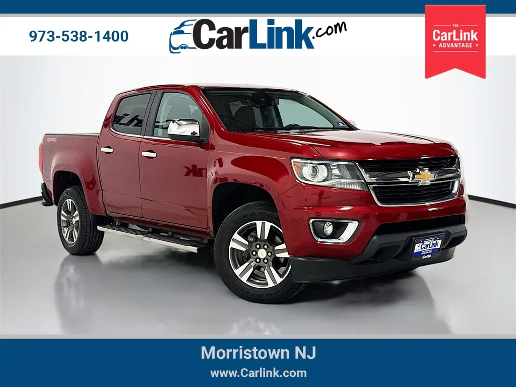 Red 2018 Chevrolet Colorado LT for sale in Morristown, NJ