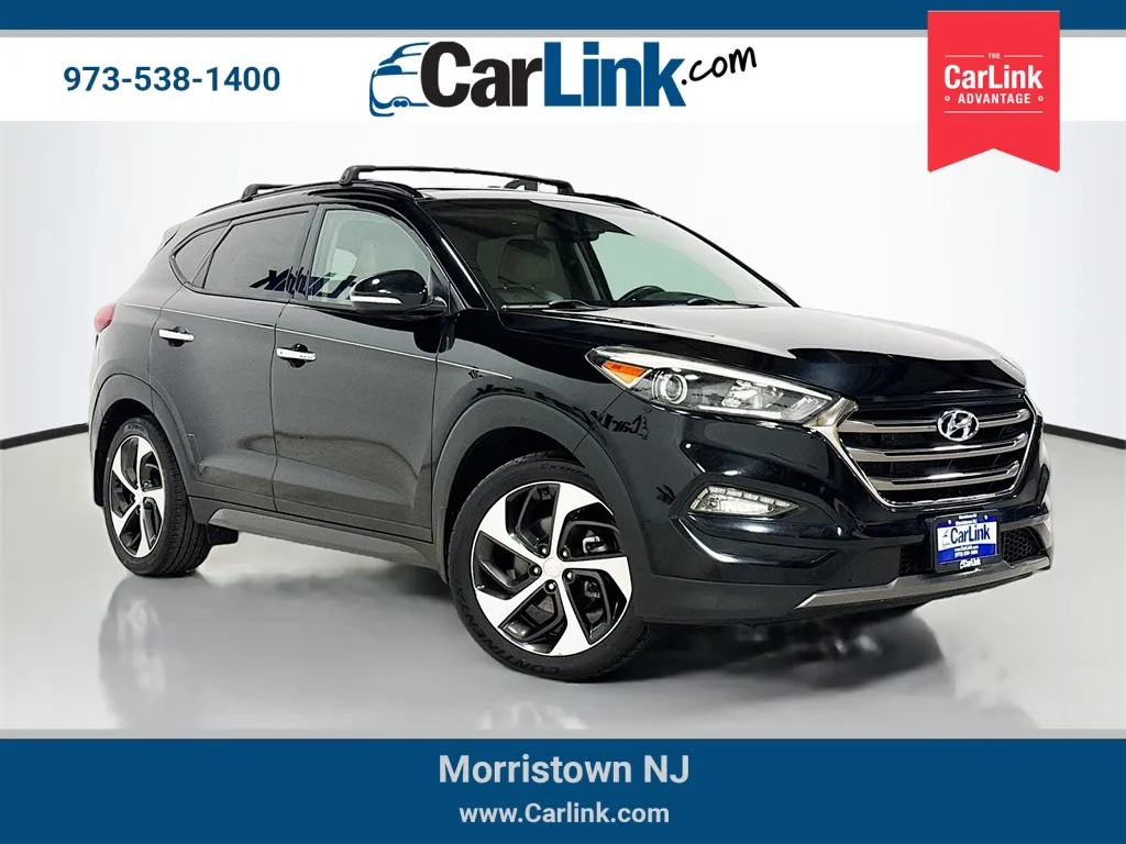 Black 2016 Hyundai Tucson Limited for sale in Morristown, NJ