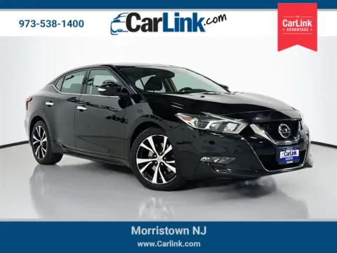 Black 2018 Nissan Maxima 3.5 SV for sale in Morristown, NJ