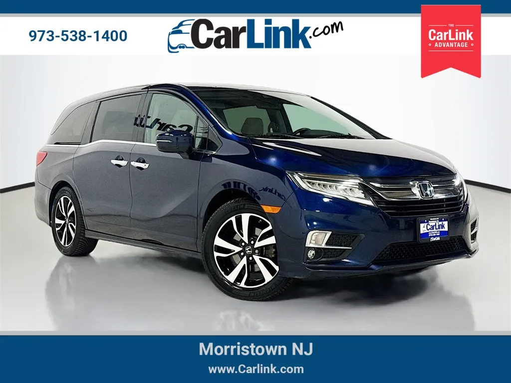 Black 2018 Honda Odyssey Elite for sale in Morristown, NJ