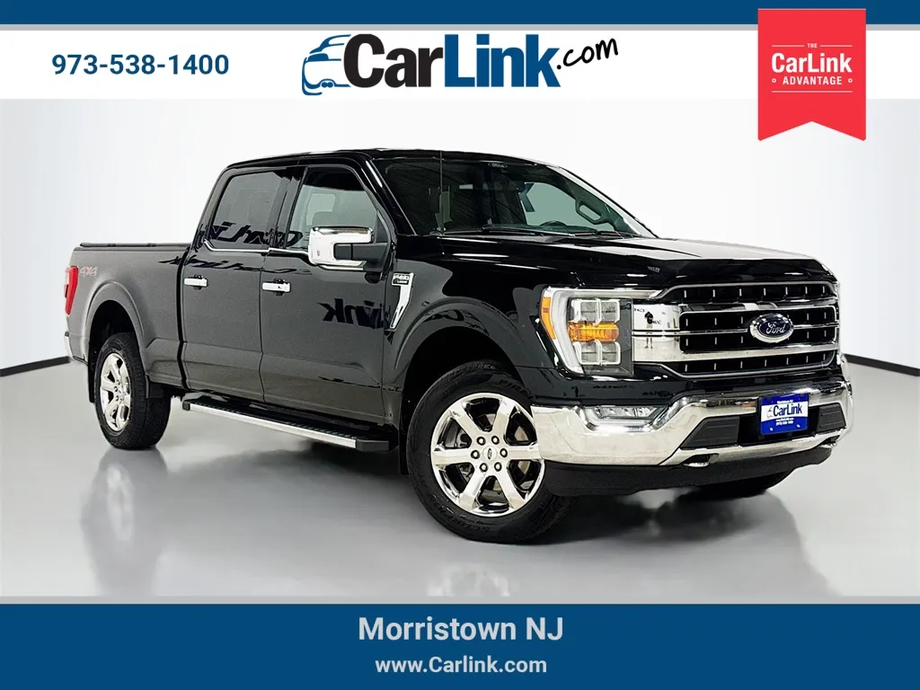 Black 2021 Ford F-150 Lariat for sale in Morristown, NJ