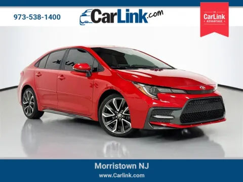 Red 2020 Toyota Corolla SE for sale in Morristown, NJ