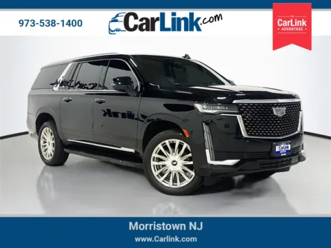 Black 2021 Cadillac Escalade ESV Premium for sale in Morristown, NJ