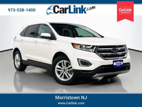 White 2017 Ford Edge SEL for sale in Morristown, NJ