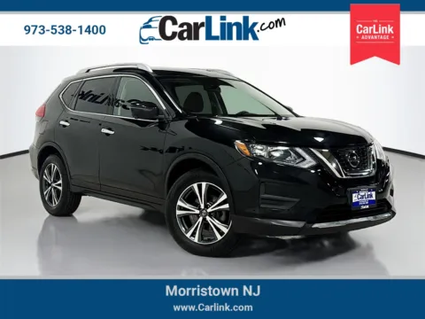 Black 2019 Nissan Rogue SV for sale in Morristown, NJ