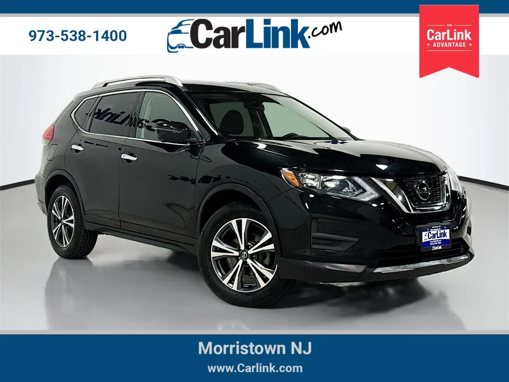 Black 2019 Nissan Rogue SV for sale in Morristown, NJ