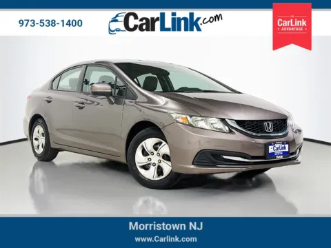 Gray 2015 Honda Civic LX for sale in Morristown, NJ