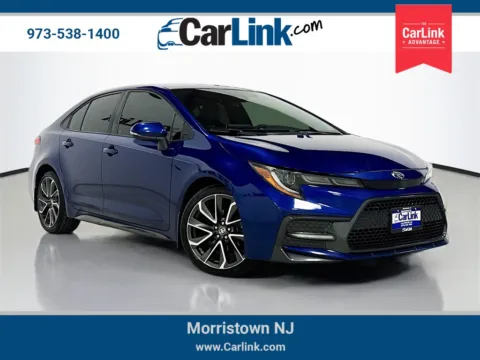 Blue 2020 Toyota Corolla SE for sale in Morristown, NJ