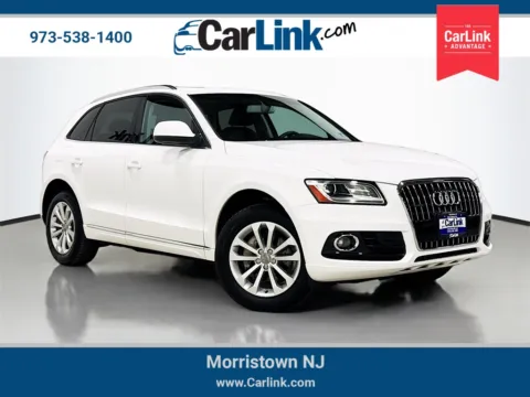 White 2014 Audi Q5 2.0T Premium for sale in Morristown, NJ