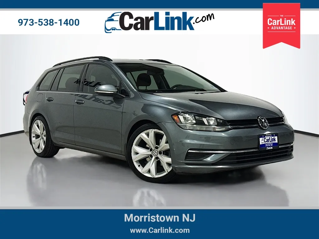 Gray 2018 Volkswagen Golf SportWagen S for sale in Morristown, NJ