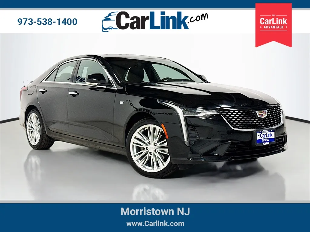 Black 2020 Cadillac CT4 Premium Luxury for sale in Morristown, NJ